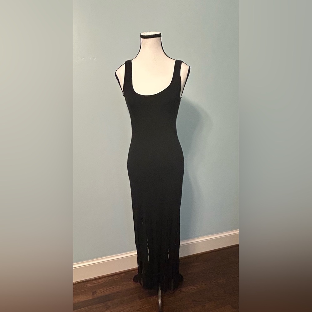 Black Body Con Dress by Mustard Seed